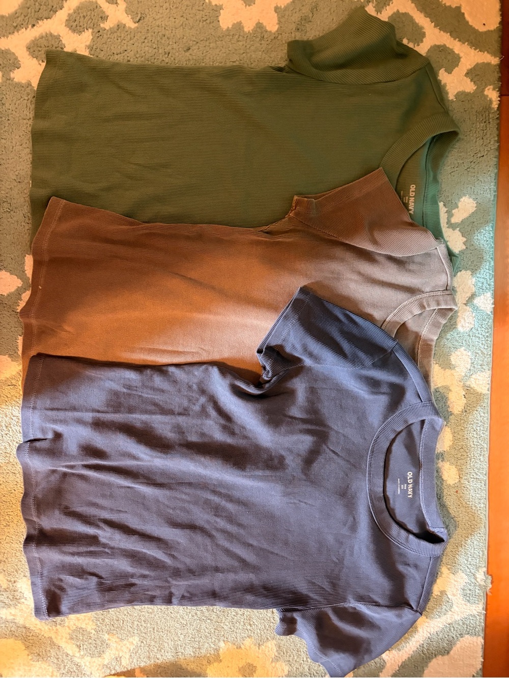 OLD NAVY RIBBED TOPS BUNDLE